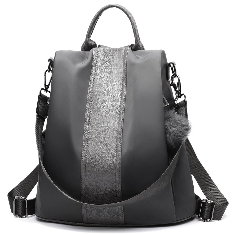 Women Backpack Purse Waterproof Nylon Anti-theft Rucksack Lightweight😎
